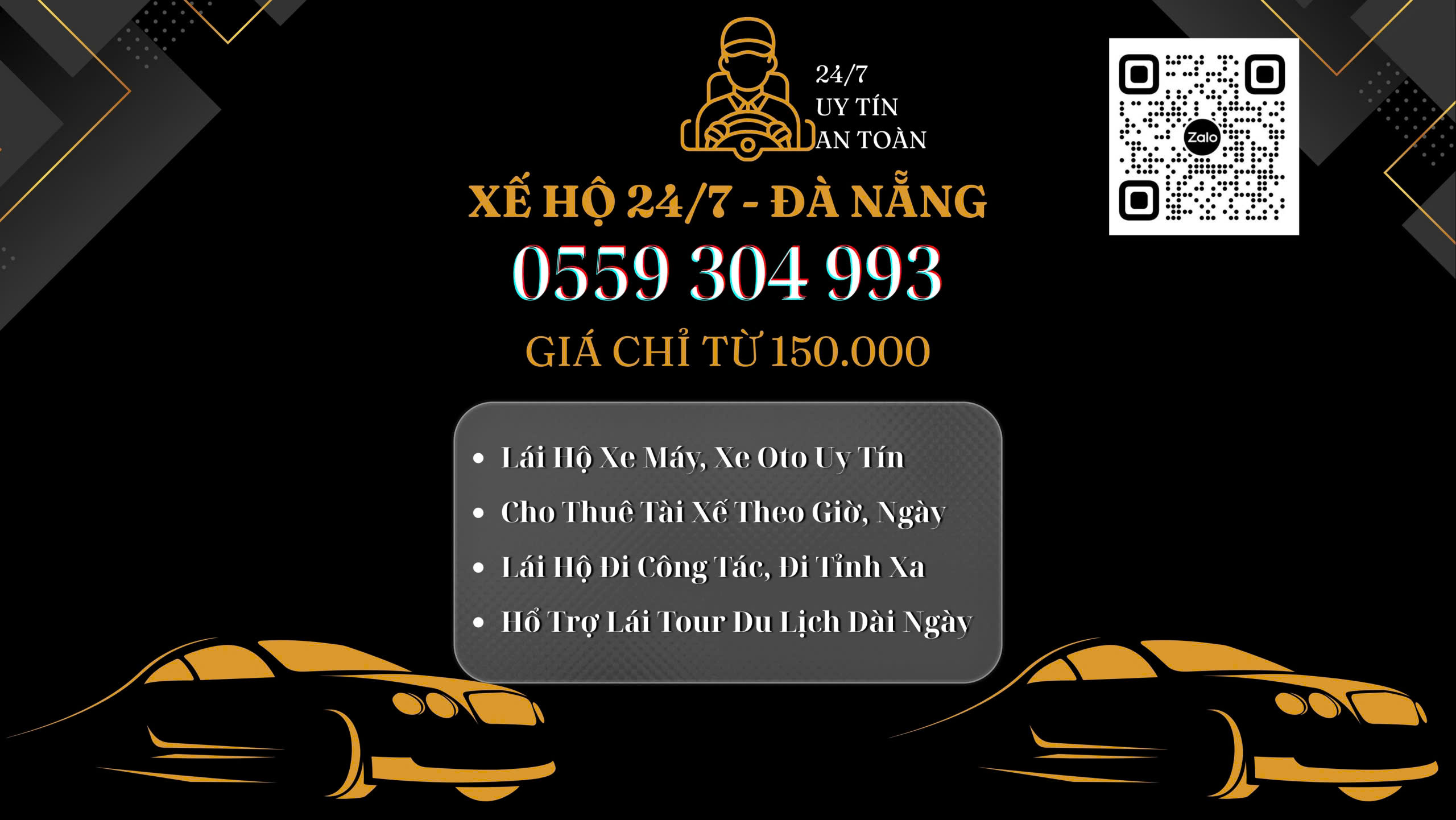 Dịch vụ Xế Hộ 24/7 Đà Nẵng